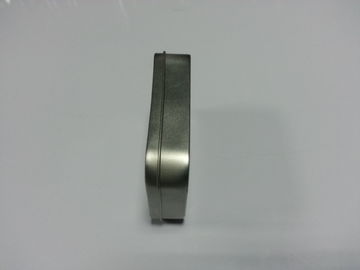 بطارية ساحة معدن القصدير حاوية مع بولي كلوريد الفينيل نافذة / تين صناديق، 109 * 79 * 25MM