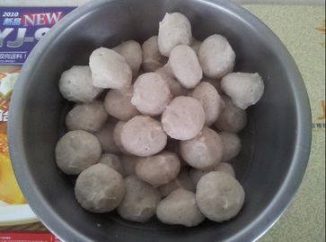 فول معبأ / عادي / السمك كرات اللحم المغلف وتشكيل آلة / 20L + 28L + 5L